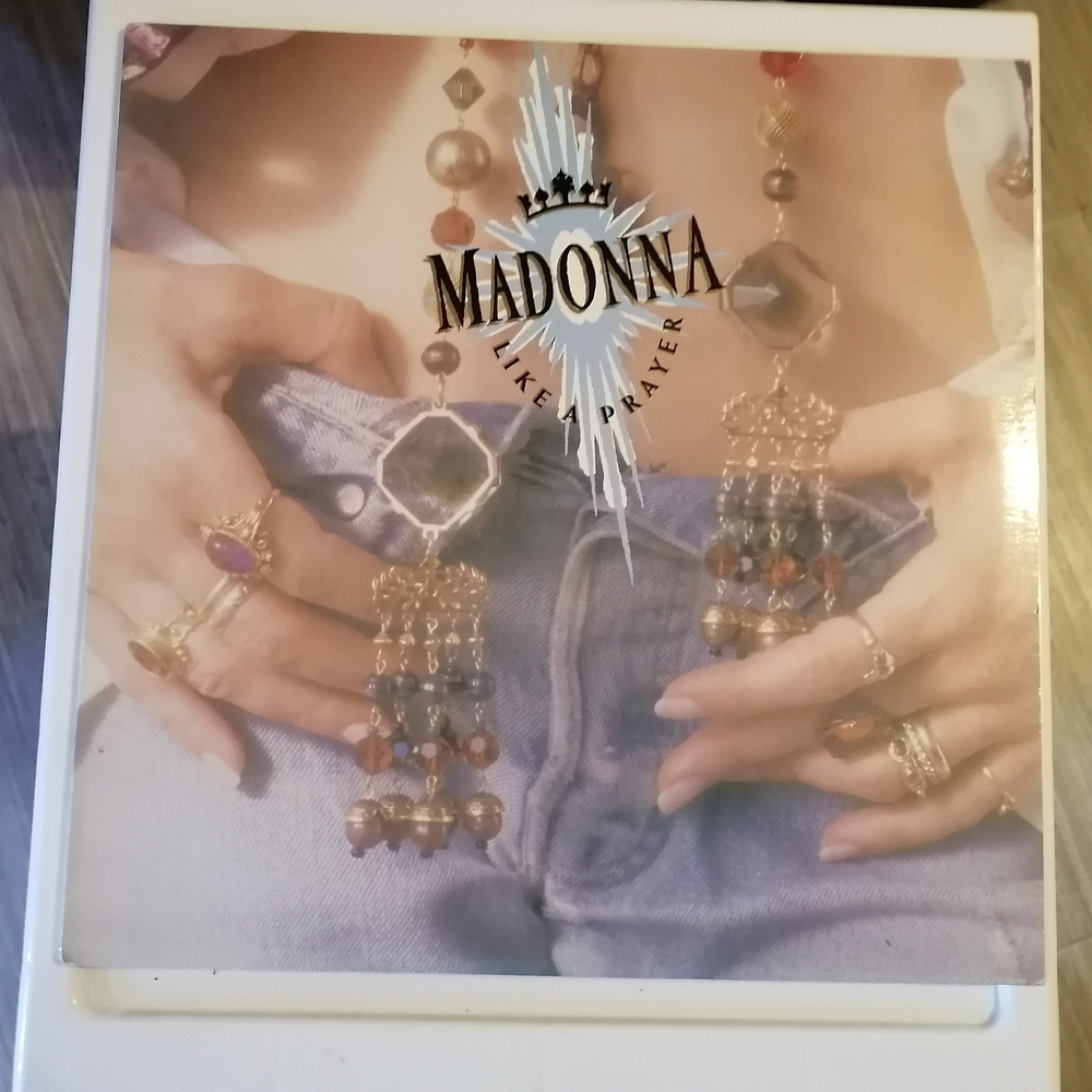 Like a prayer vintage Madonna vinyl. Canadian press